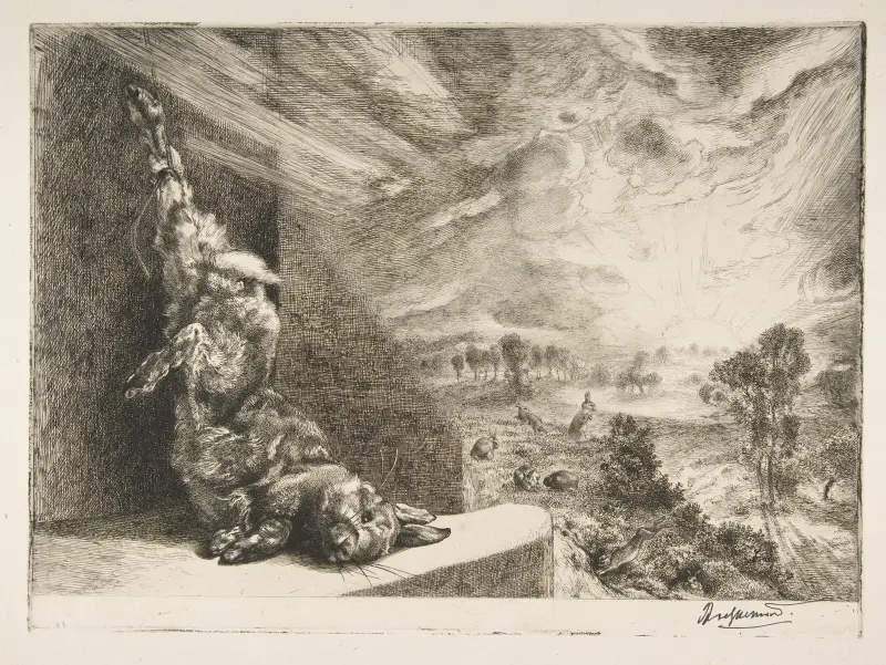 Jeannot Lapin av Félix Bracquemond