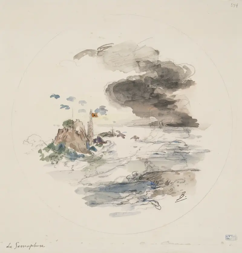 Semaforen av Félix Bracquemond