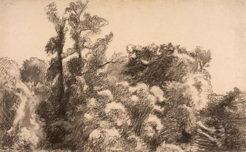 Paysage von Félix Bracquemond