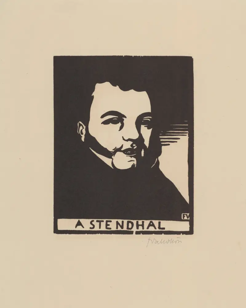 A Stendhal, Félix Vallotton