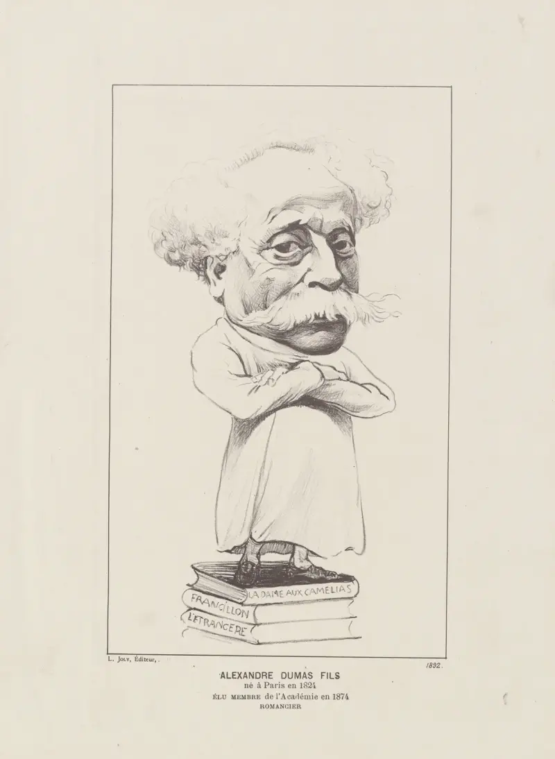 Alexandre Dumas Fils av Félix Vallotton