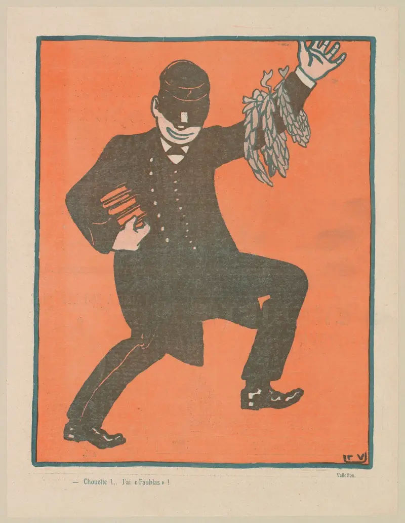 Chouette!… J’ai Faublas! av Félix Vallotton