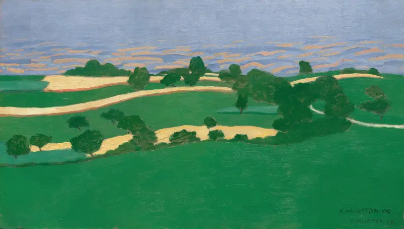 Kornfält, Félix Vallotton