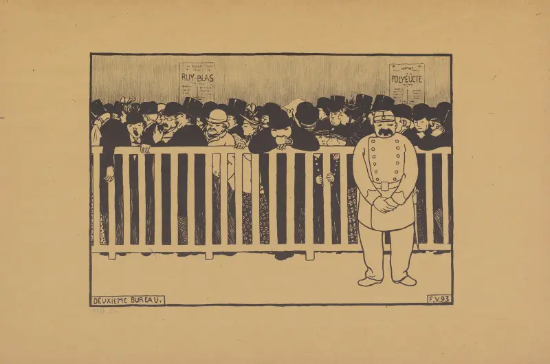 Drugie biuro, Félix Vallotton