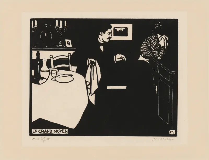 Äußerstes Mittel (Le grand moyen) von Félix Vallotton