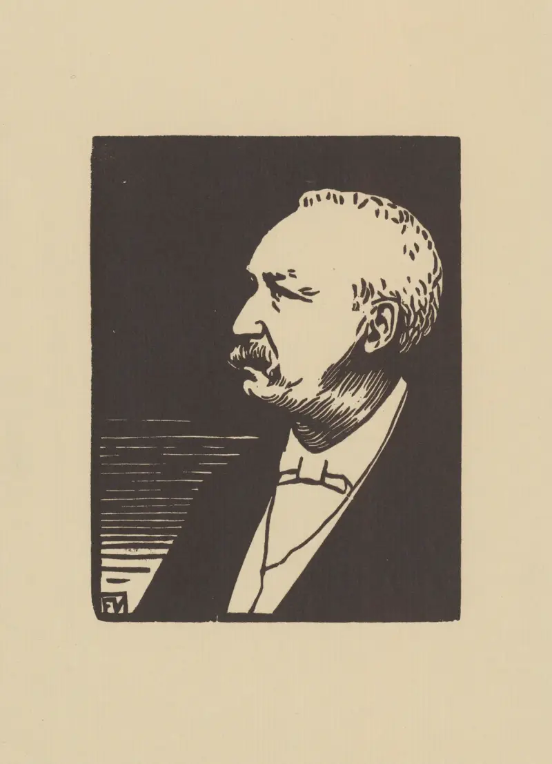 Félix Faure von Félix Vallotton
