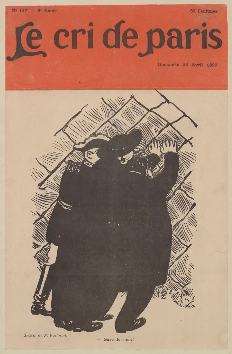 Gare dessous! von Félix Vallotton