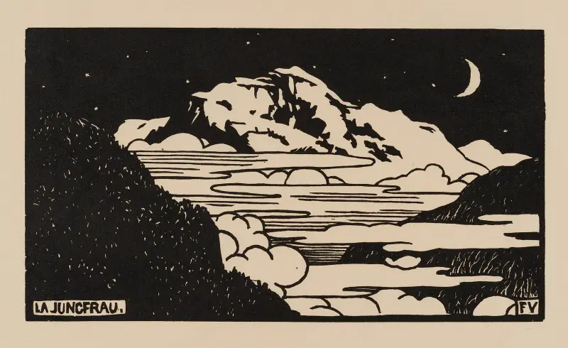 La Jungfrau, 1892 – nr 2 av Félix Vallotton