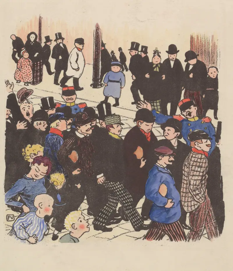 Ulice, Félix Vallotton