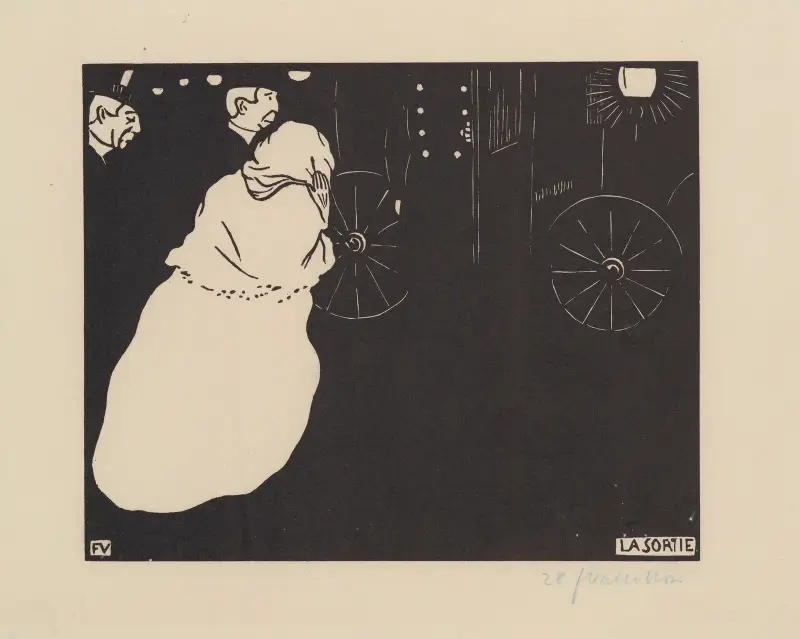Der Ausgang von Félix Vallotton