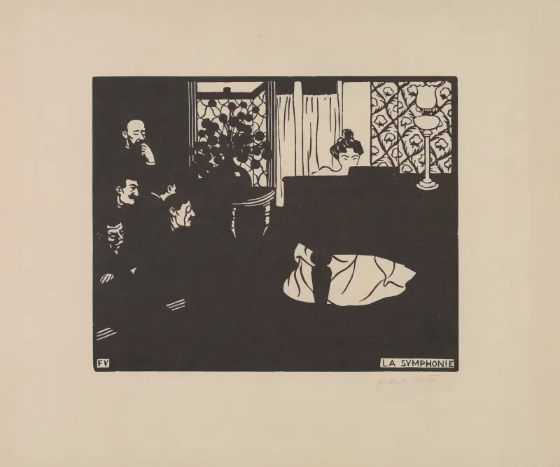La symphonie av Félix Vallotton