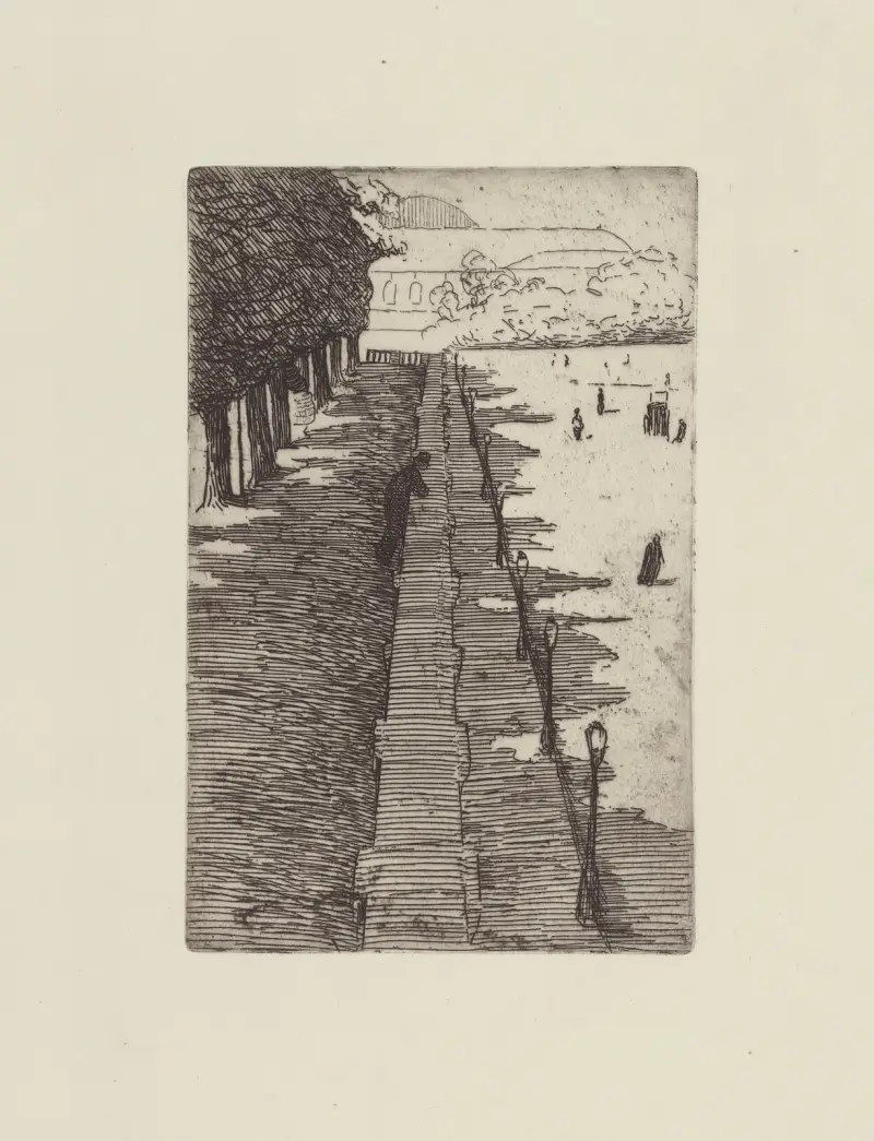 Die Terrasse von Félix Vallotton