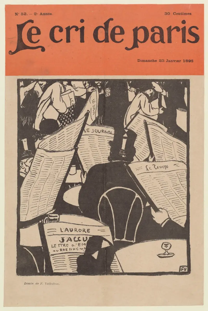L’Age du papier, 1897 av Félix Vallotton