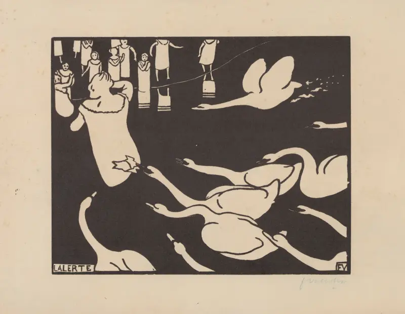 Poplašný signál, Félix Vallotton