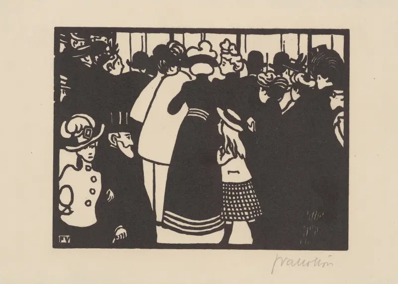 Witryna Lalique'a, Félix Vallotton