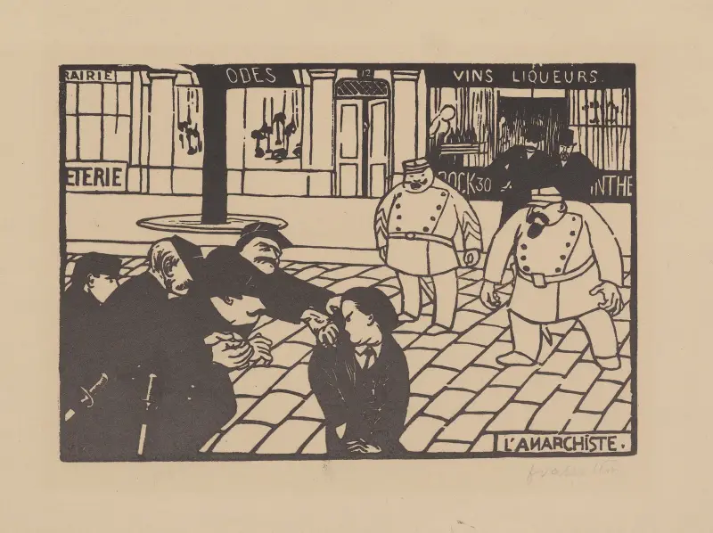 Der Anarchist von Félix Vallotton