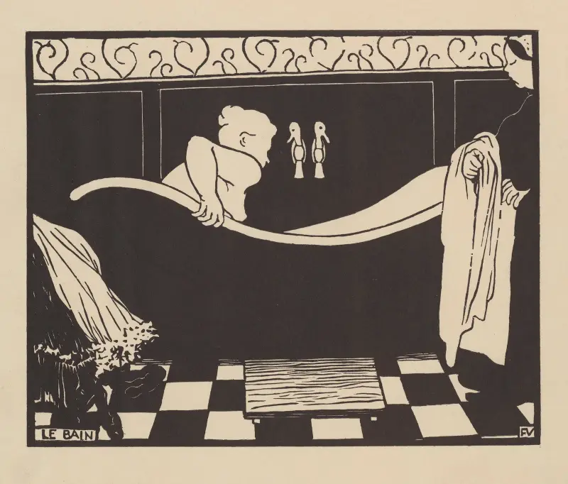 Koupel, Félix Vallotton