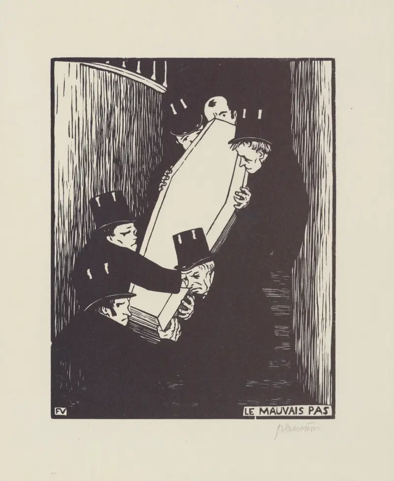 Der schwierige Pass von Félix Vallotton