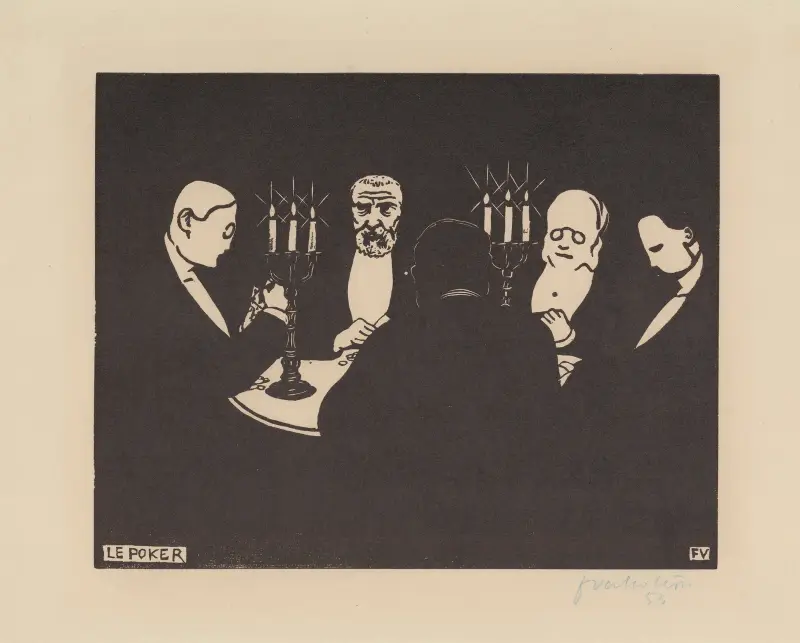 Poker, Félix Vallotton