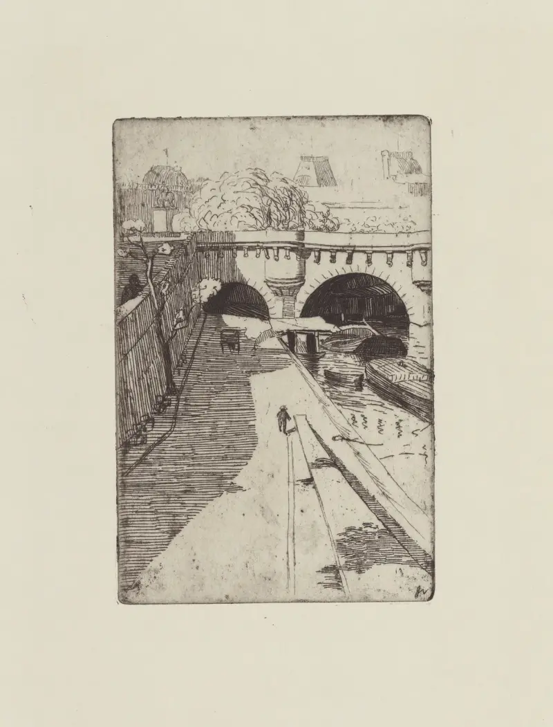 Le Vert-Galant, Félix Vallotton