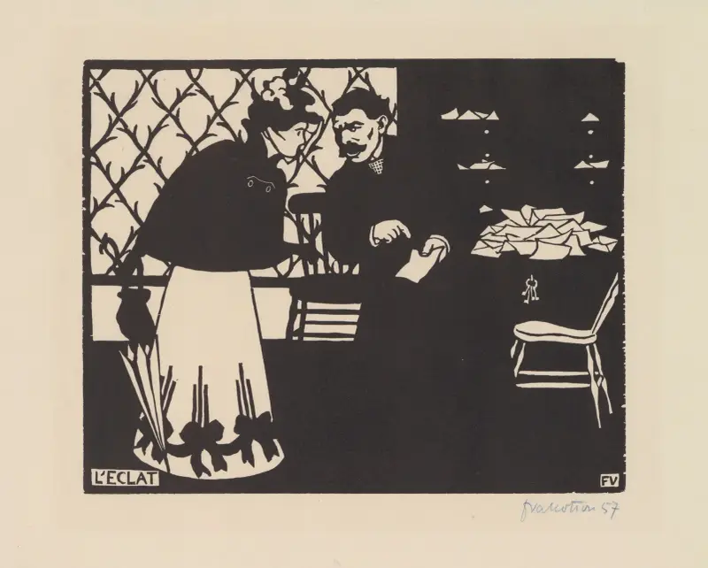 L'Éclat von Félix Vallotton
