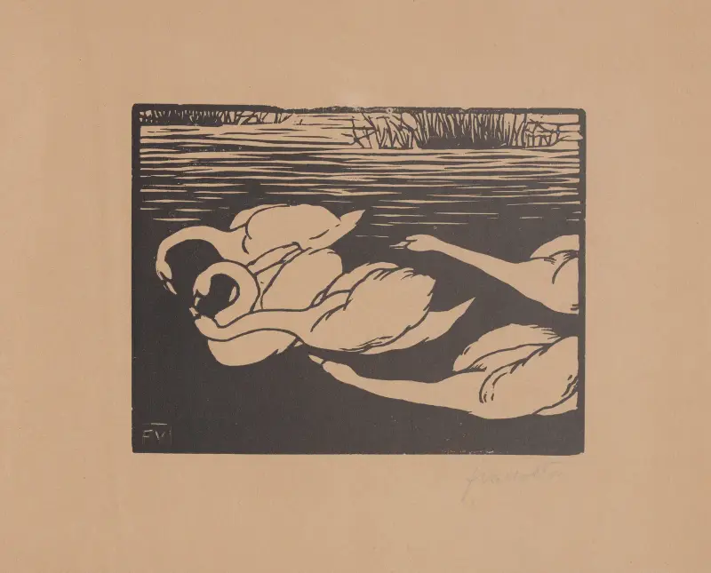 Die Schwäne von Félix Vallotton