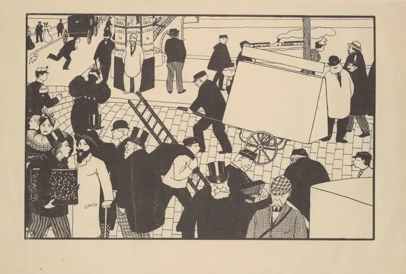 Die Zusammenkünfte von Félix Vallotton