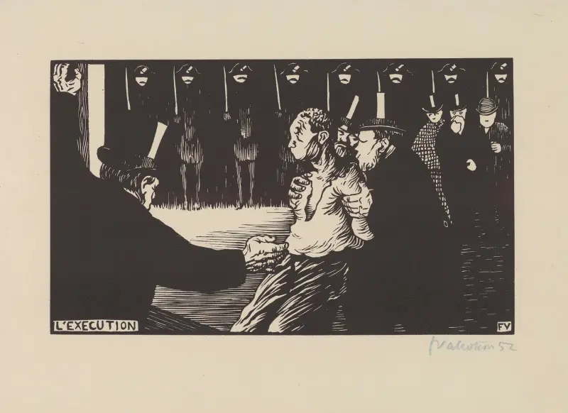 Egzekucja, Félix Vallotton