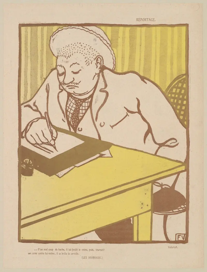 Reportage von Félix Vallotton