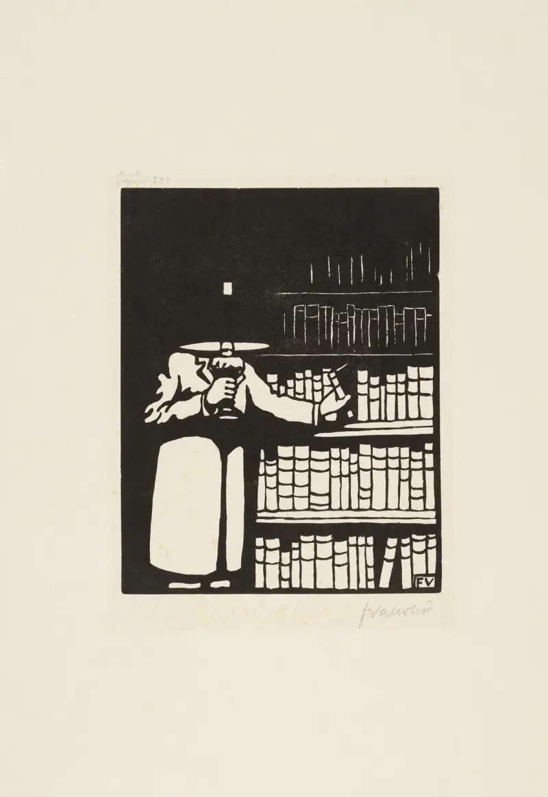 Bibliofilen, Félix Vallotton