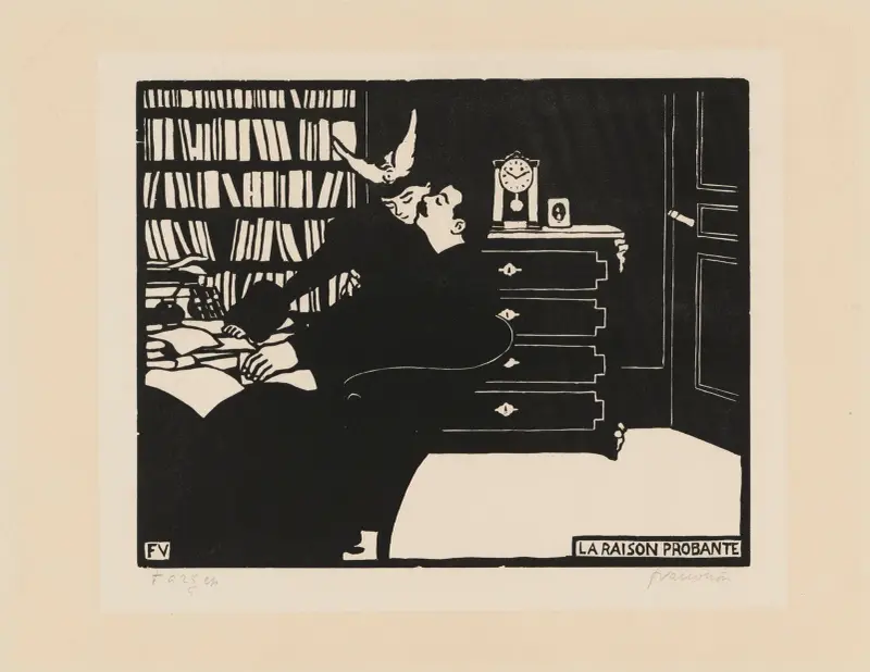 Słuszny powód (La Raison probante), Félix Vallotton