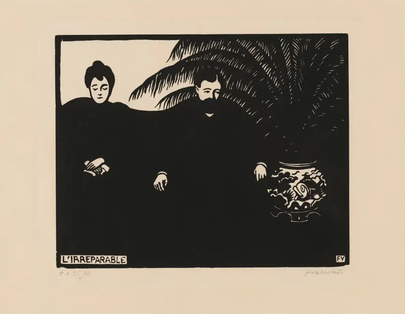 Das Irreparable von Félix Vallotton