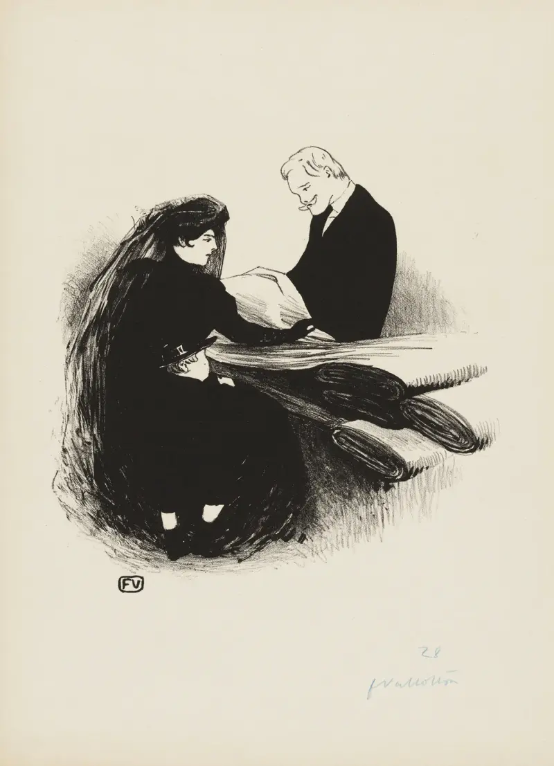 Die neueste Mode von Félix Vallotton