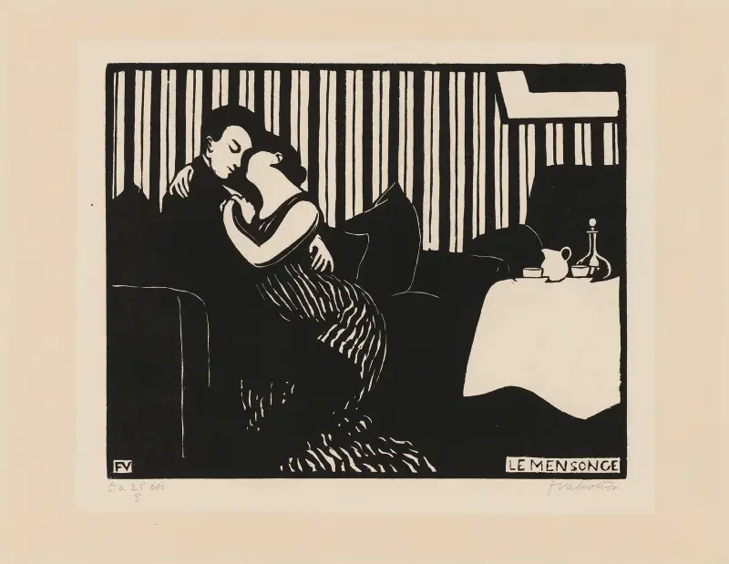 Lež, Félix Vallotton