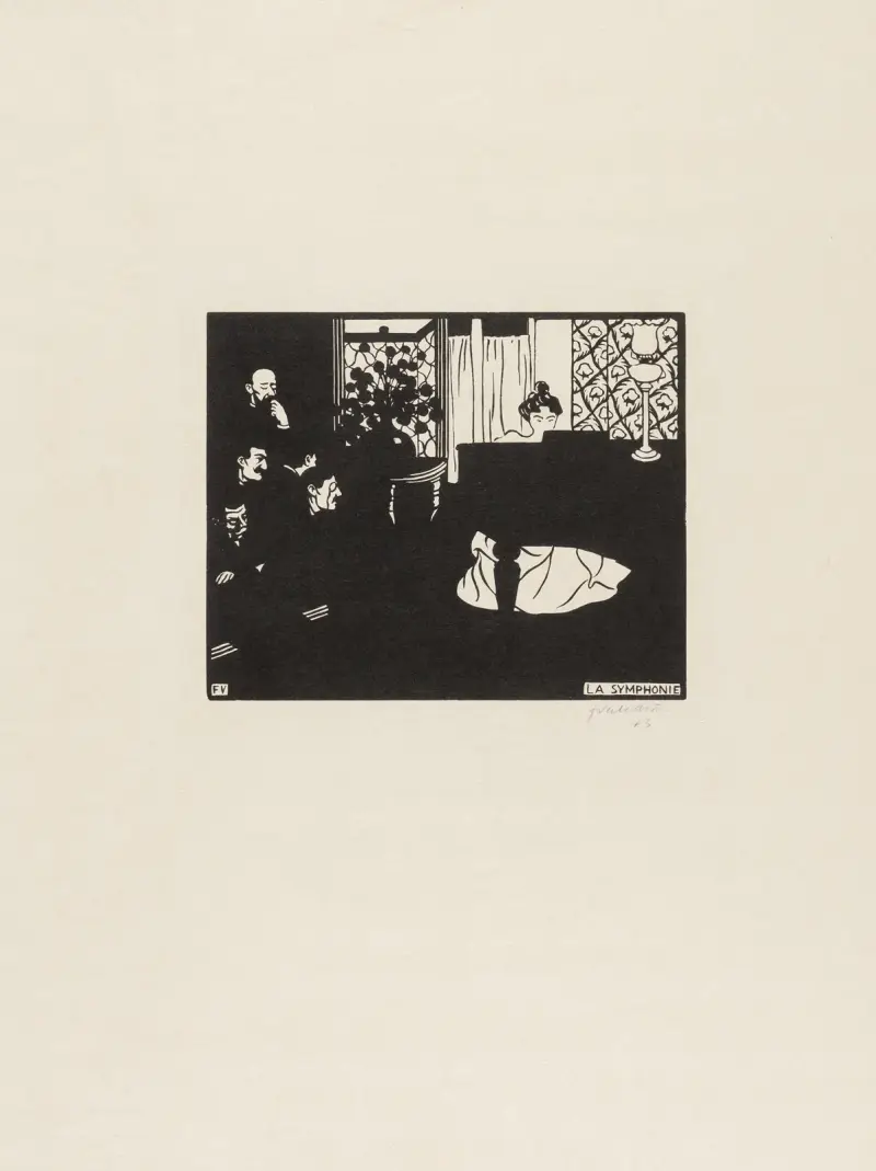 Symfonin, 1897 – č. 2, Félix Vallotton