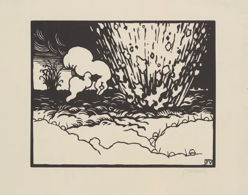Okop (La Tranchée), Félix Vallotton