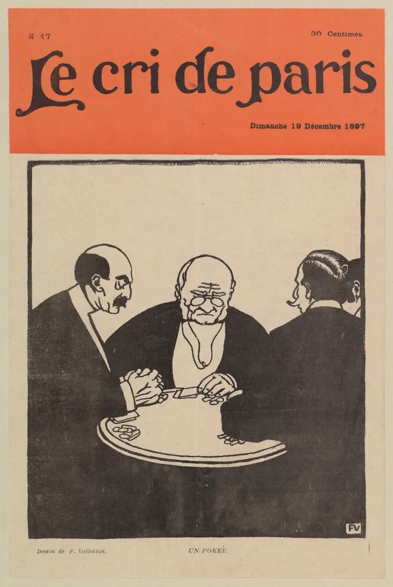Ein Pokerspiel von Félix Vallotton