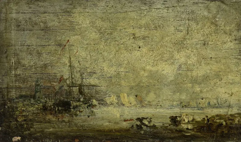 Antwerpen, marinen av Félix Ziem