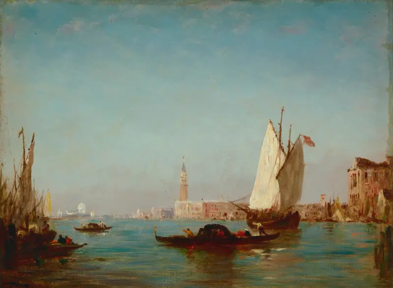 Bacino San Marco av Félix Ziem
