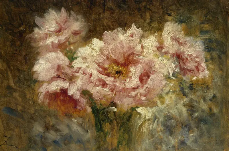 Blommor av Félix Ziem
