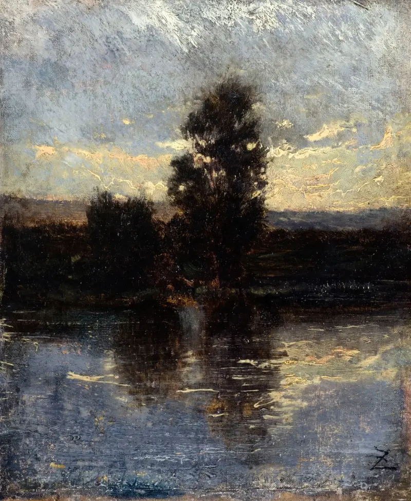 Seine av Félix Ziem