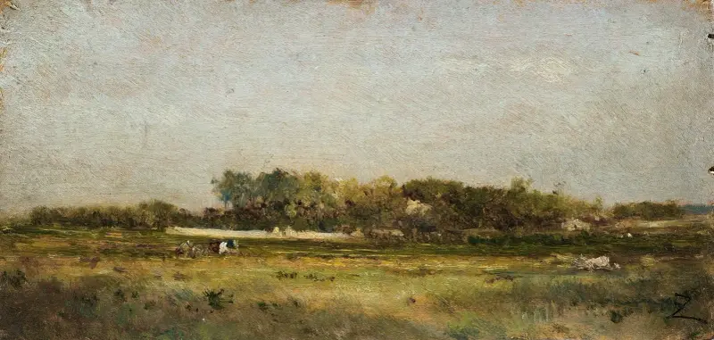 Saint-Ouen av Félix Ziem