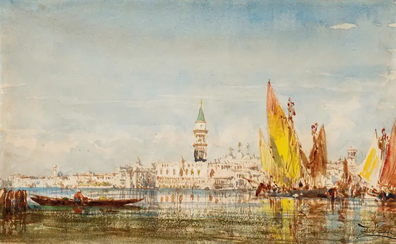 Wenecja, Félix Ziem