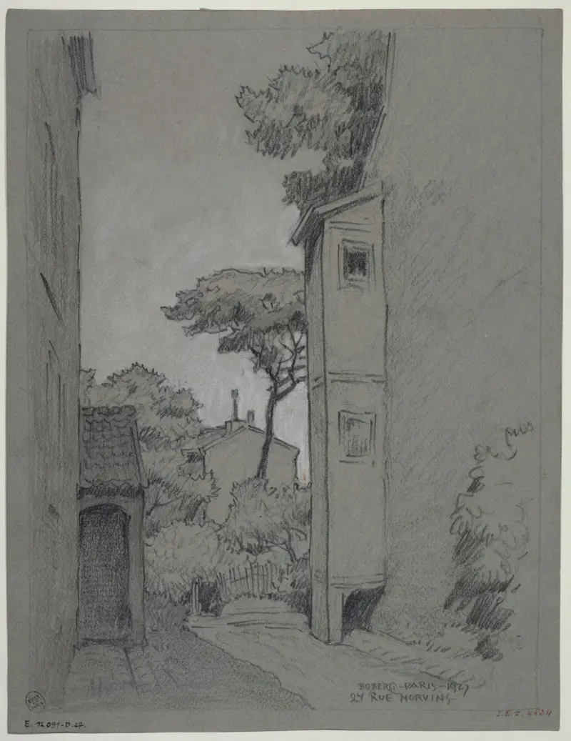 24, rue Norvins av Ferdinand Boberg