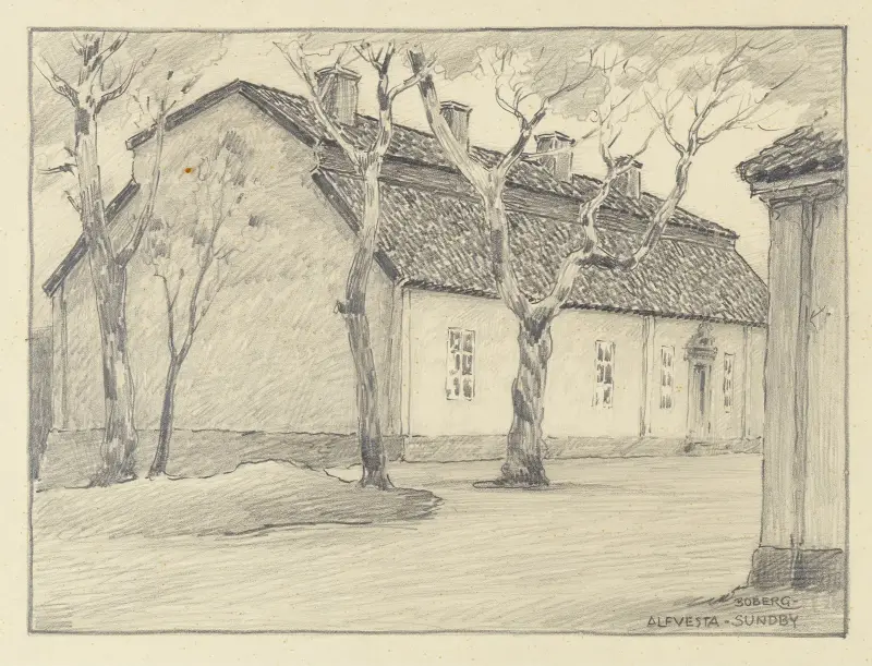 Alfvesta-Sundby av Ferdinand Boberg