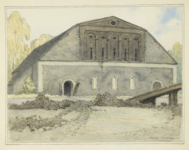 Hälleforsy av Ferdinand Boberg