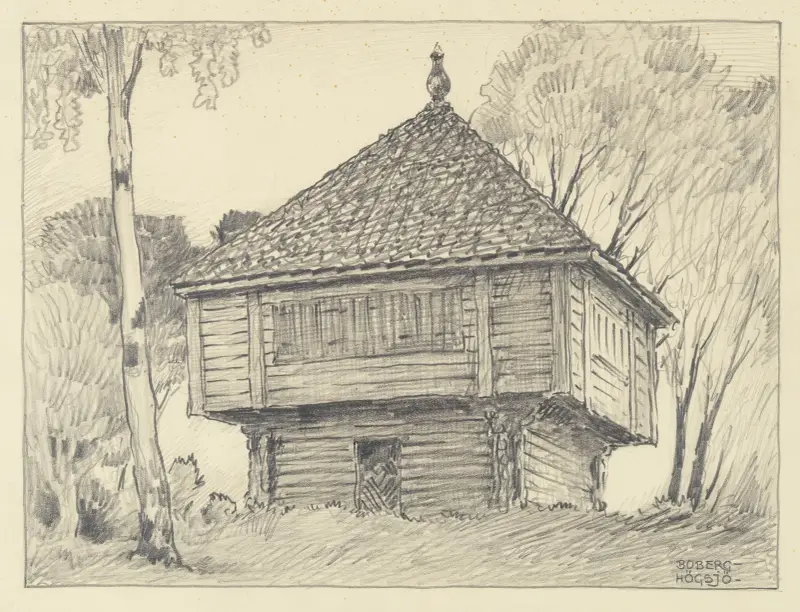 Högsjö av Ferdinand Boberg