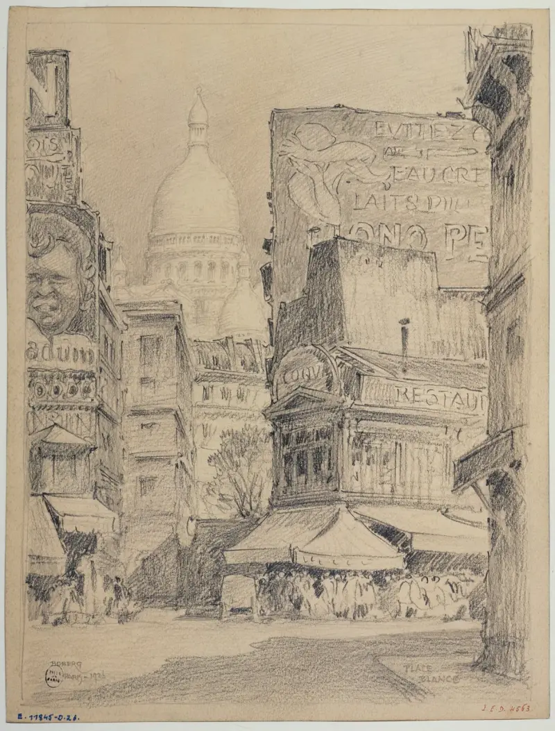 Place Blanche av Ferdinand Boberg