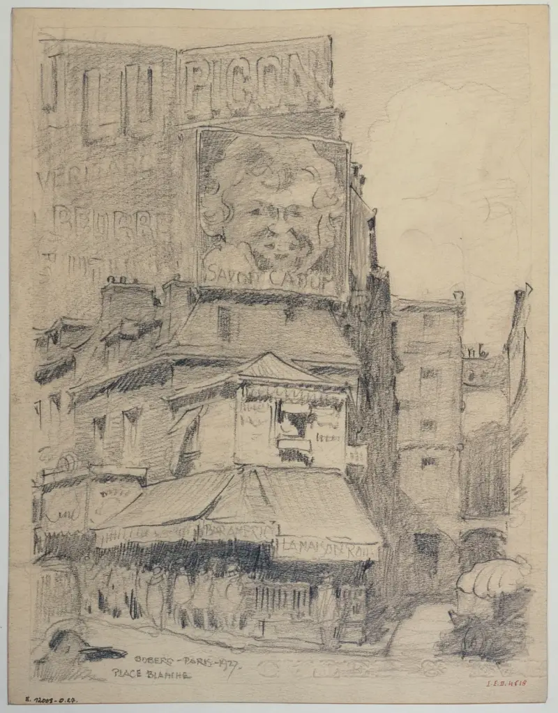 La place Blanche av Ferdinand Boberg