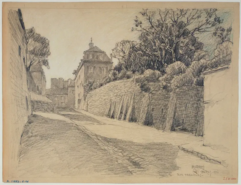 Rue des Saules, 1926 – nr 1 av Ferdinand Boberg
